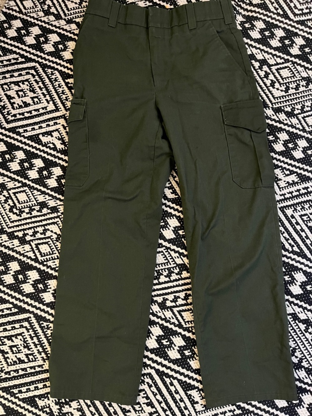 Olive Green Cargo Pants